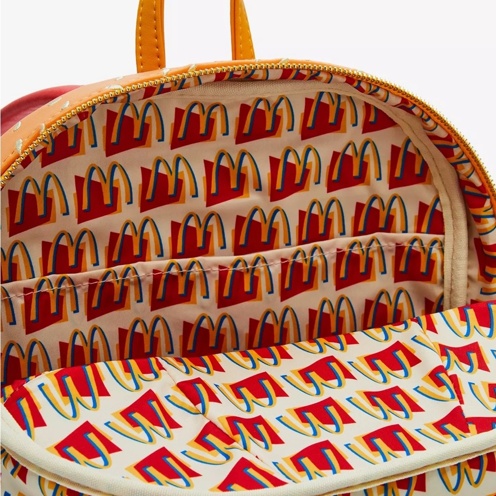 Loungefly McDonald's Big Mac Mini Backpack NWT - Picture 4 of 5
